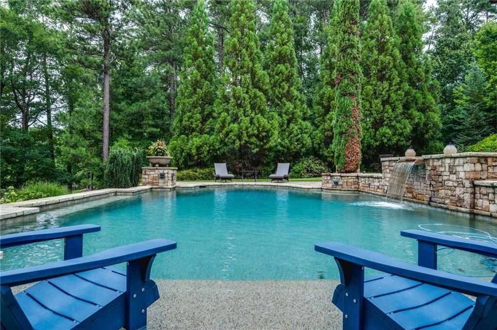 Luxurious Home Offering an Enchanting Ambiance by the Lakeside in Acworth, Georgia Priced at $2 Million