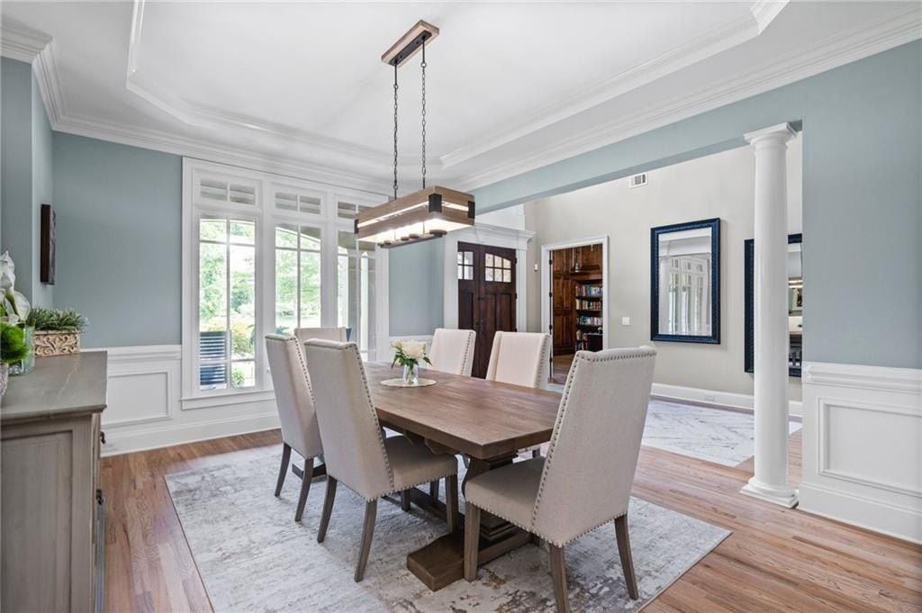 Luxurious Home Offering an Enchanting Ambiance by the Lakeside in Acworth, Georgia Priced at $2 Million