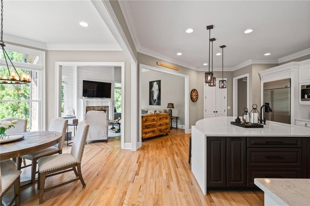 Luxurious Home Offering an Enchanting Ambiance by the Lakeside in Acworth, Georgia Priced at $2 Million