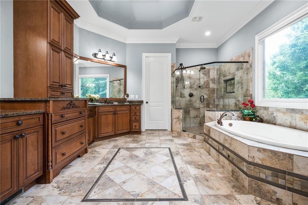 Luxurious Home Offering an Enchanting Ambiance by the Lakeside in Acworth, Georgia Priced at $2 Million
