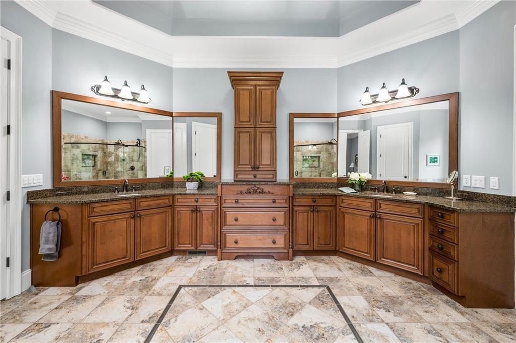 Luxurious Home Offering an Enchanting Ambiance by the Lakeside in Acworth, Georgia Priced at $2 Million