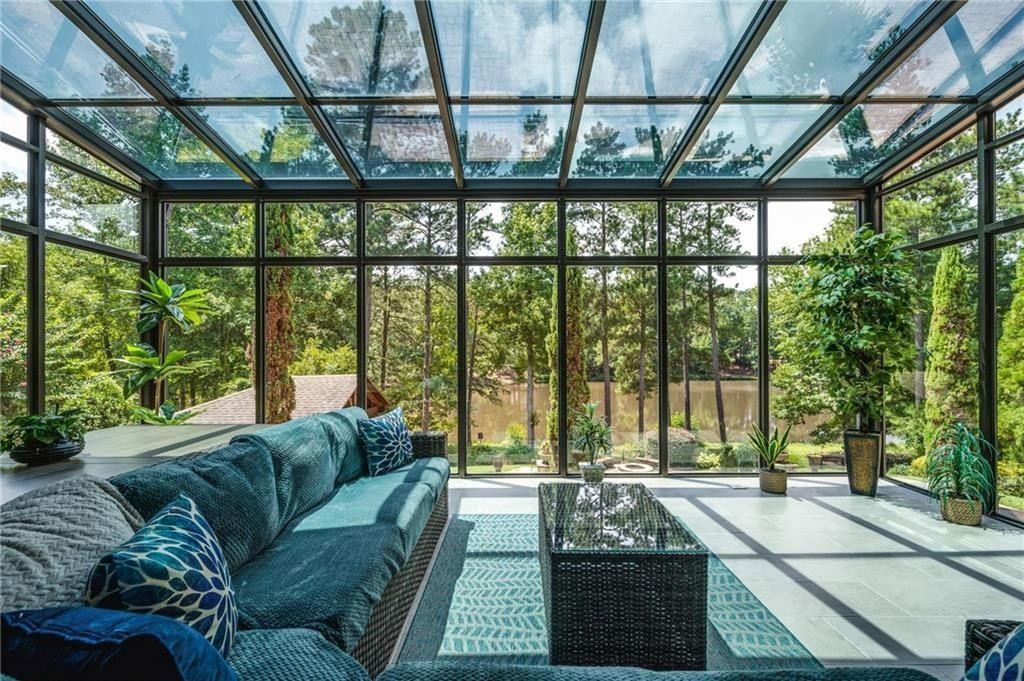 Luxurious Home Offering an Enchanting Ambiance by the Lakeside in Acworth, Georgia Priced at $2 Million