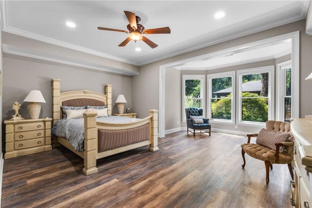 Luxurious Home Offering an Enchanting Ambiance by the Lakeside in Acworth, Georgia Priced at $2 Million