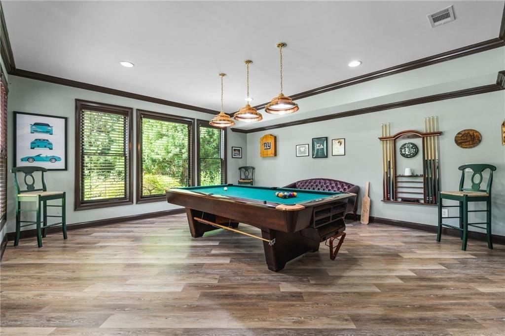 Luxurious Home Offering an Enchanting Ambiance by the Lakeside in Acworth, Georgia Priced at $2 Million