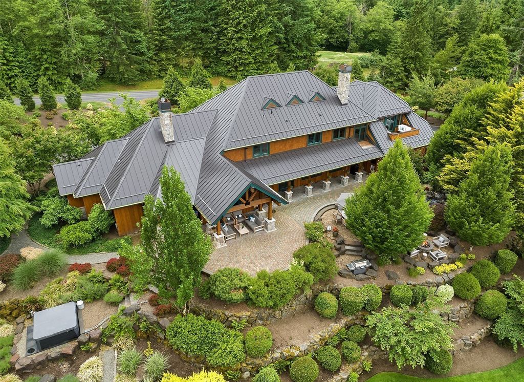 Luxurious Uplands Home in North Bend, Washington with Breathtaking Views of Mt. Si Listed at $3.75 Million