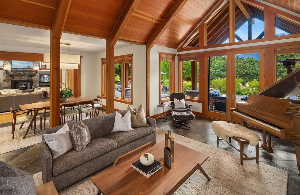 Luxurious Uplands Home in North Bend, Washington with Breathtaking Views of Mt. Si Listed at $3.75 Million
