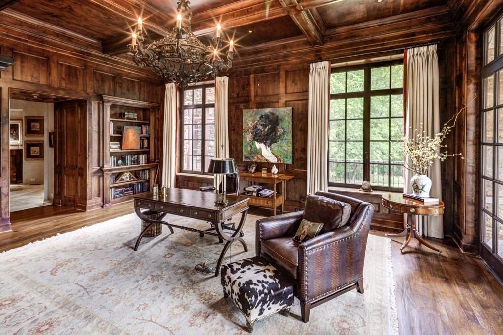 Sandy Springs Architectural Gem: Magnificent $12.995 Million Symmetrical Stone Masterpiece
