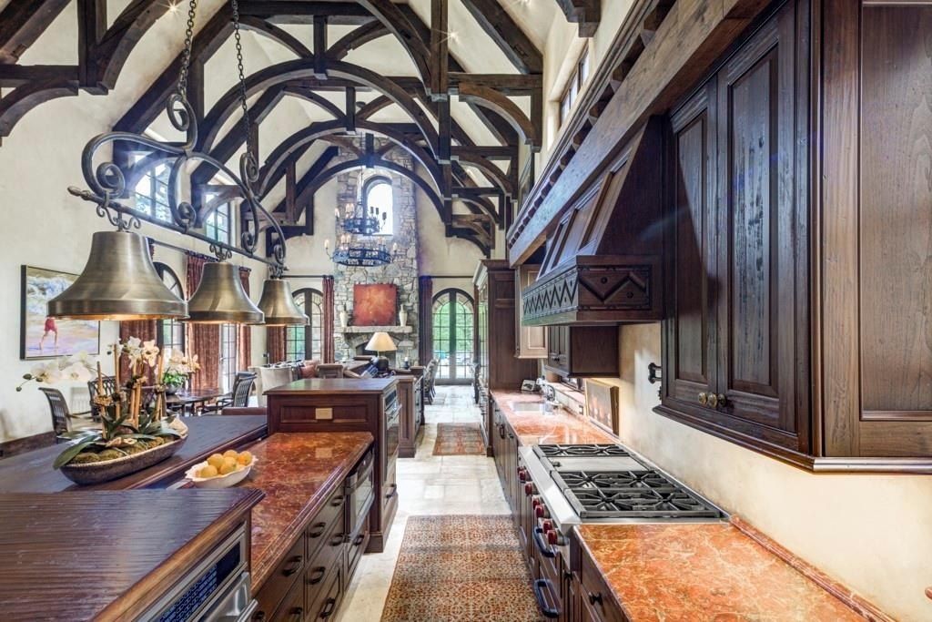 Sandy Springs Architectural Gem: Magnificent $12.995 Million Symmetrical Stone Masterpiece
