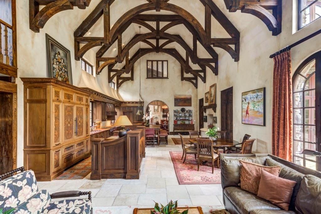Sandy Springs Architectural Gem: Magnificent $12.995 Million Symmetrical Stone Masterpiece