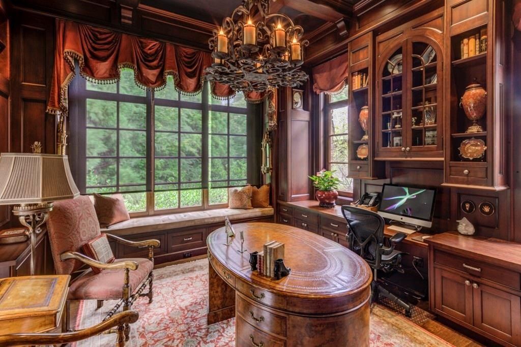 Sandy Springs Architectural Gem: Magnificent $12.995 Million Symmetrical Stone Masterpiece