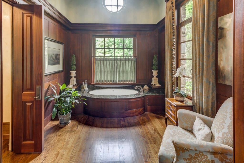 Sandy Springs Architectural Gem: Magnificent $12.995 Million Symmetrical Stone Masterpiece