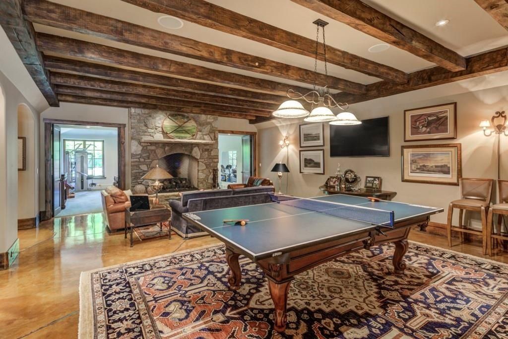Sandy Springs Architectural Gem: Magnificent $12.995 Million Symmetrical Stone Masterpiece