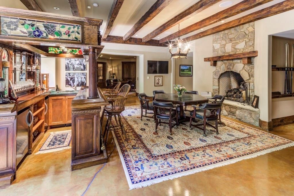 Sandy Springs Architectural Gem: Magnificent $12.995 Million Symmetrical Stone Masterpiece