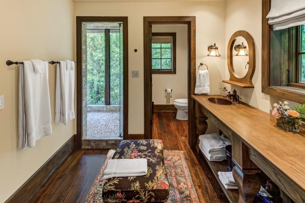 Sandy Springs Architectural Gem: Magnificent $12.995 Million Symmetrical Stone Masterpiece