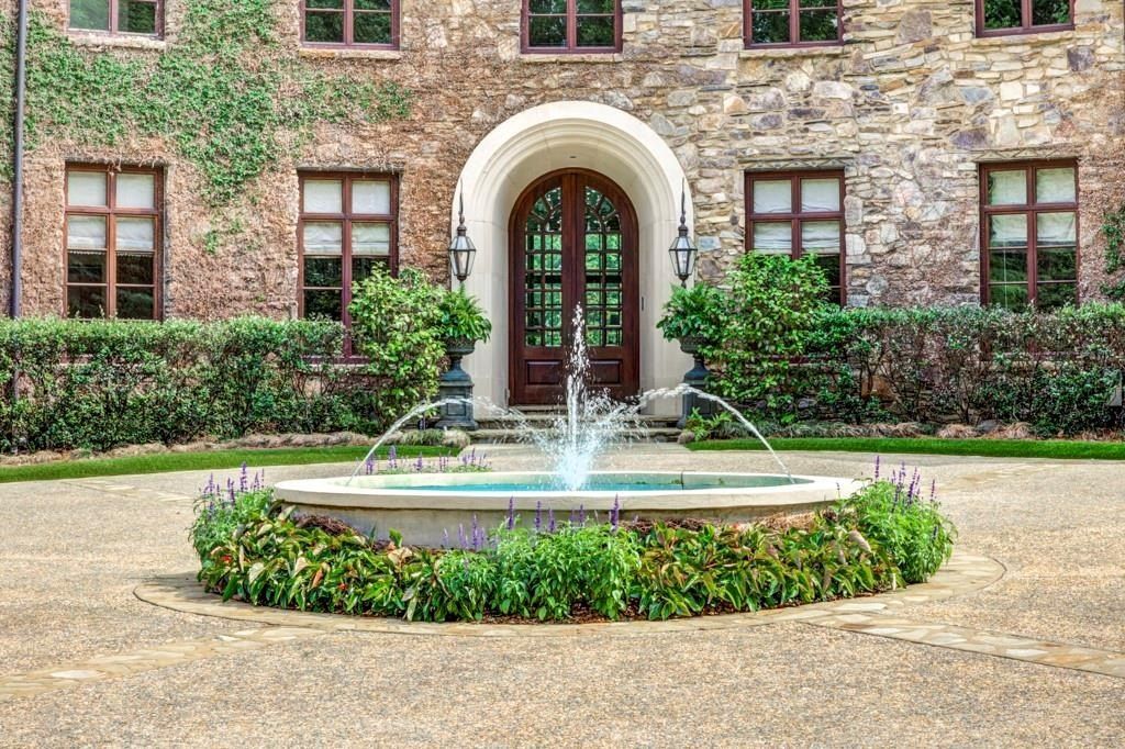 Sandy Springs Architectural Gem: Magnificent $12.995 Million Symmetrical Stone Masterpiece
