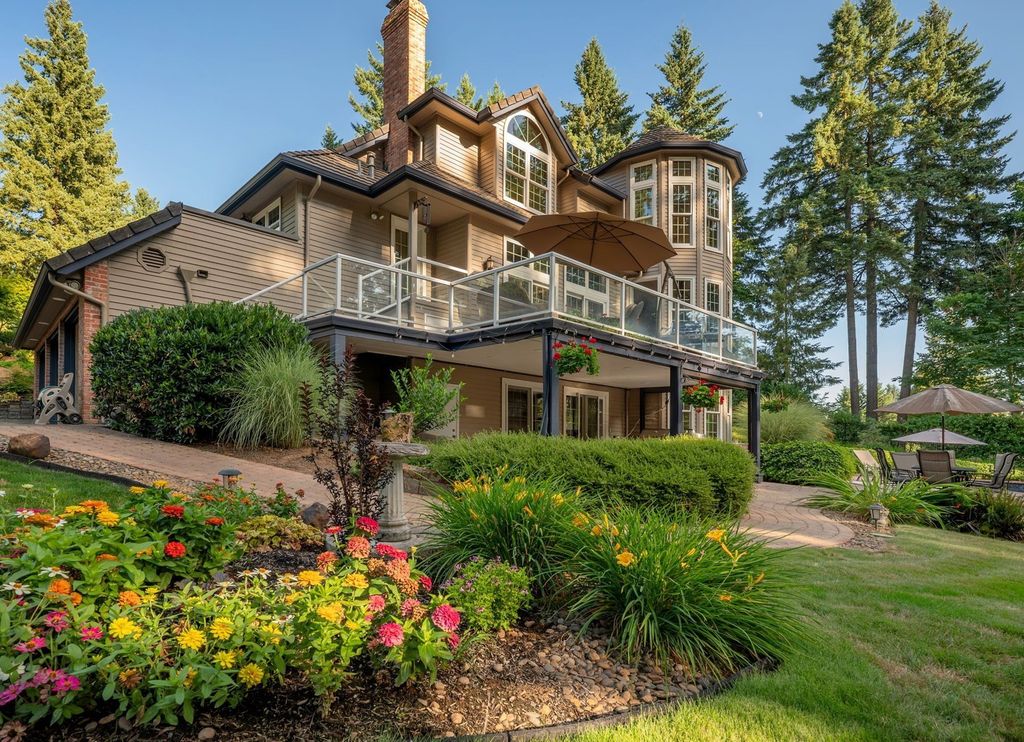 Secluded Oasis: Expansive Outdoor Living and Tranquility in Tualatin, Oregon Listing for $2.475 Million