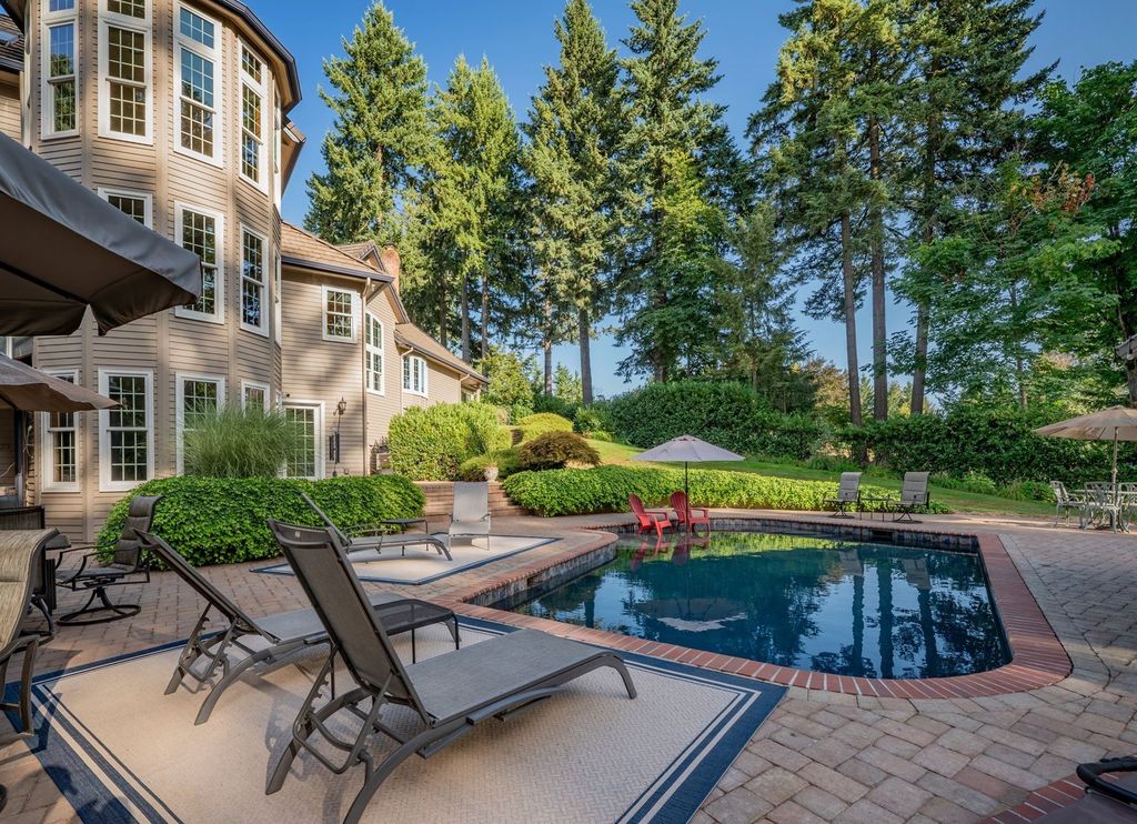 Secluded Oasis: Expansive Outdoor Living and Tranquility in Tualatin, Oregon Listing for $2.475 Million