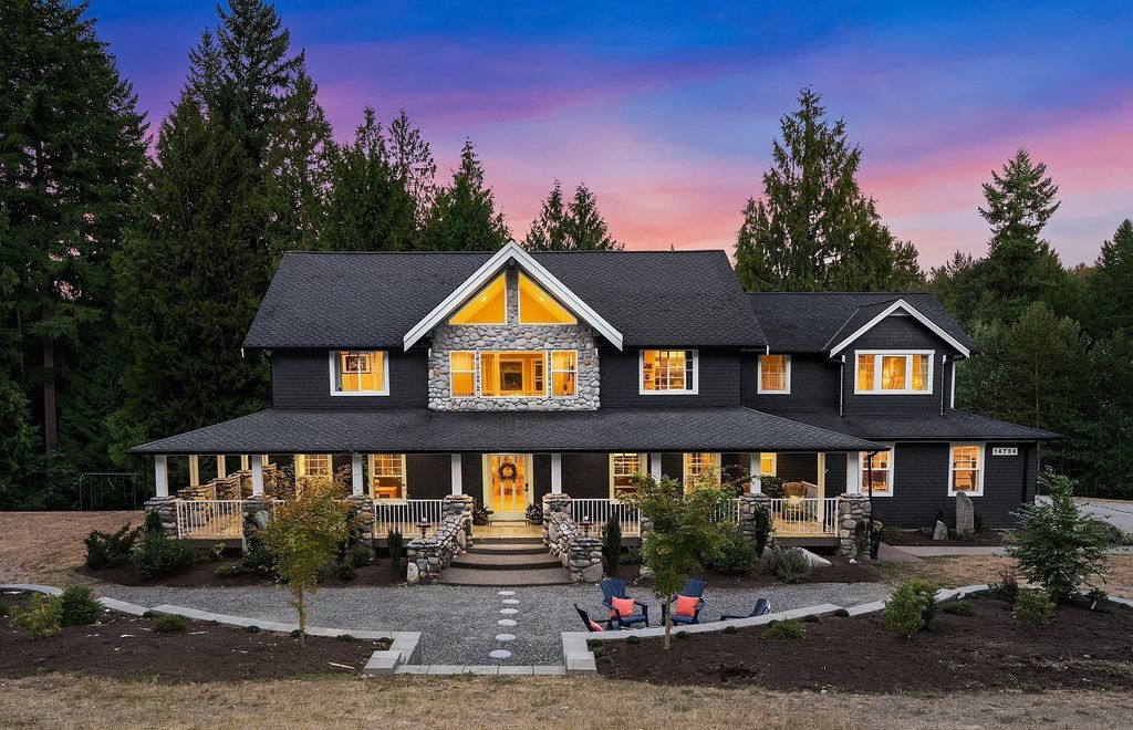 Secluded Tranquility Redefined: Quintessential Northwest Living Home in Washington, Listed at $2.2 Million