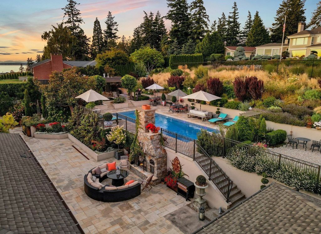 Bellingham, Washington's Mediterranean Retreat: Captivating Views and Elegant Living for $3,895,444