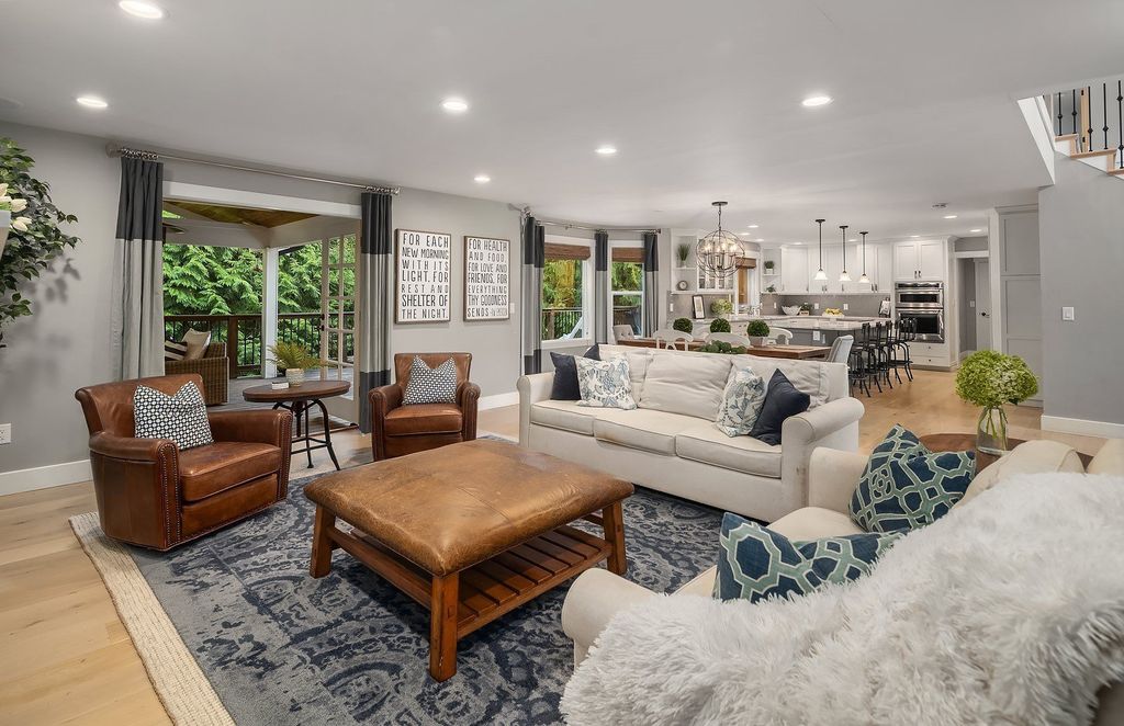Secluded Tranquility Redefined: Quintessential Northwest Living Home in Washington, Listed at $2.2 Million