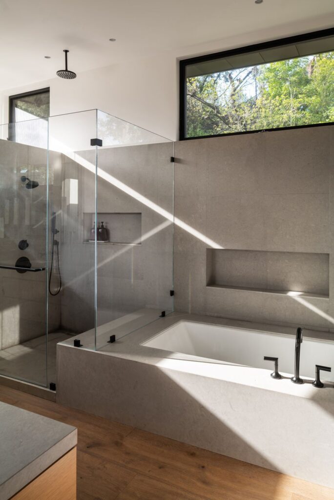 T House Stunning Project atop Los Angeles Hollywood Hills by ANX 14