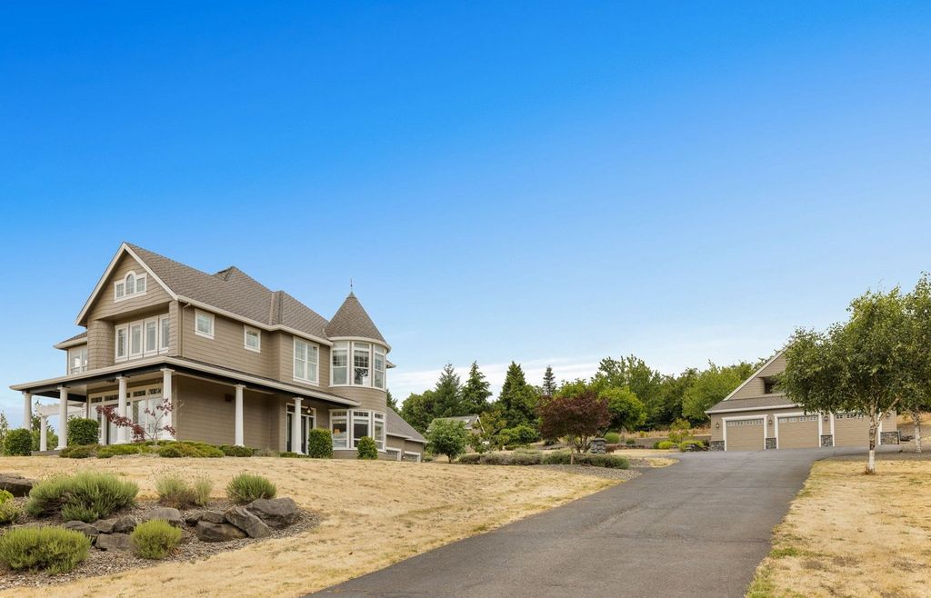 Tranquil Dream Home with Panoramic Mountain Views in Cornelius, Oregon Priced at $6.995 Million
