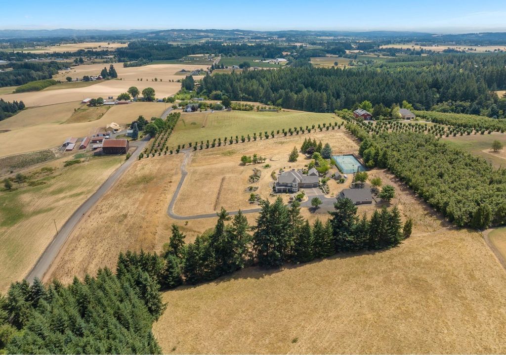 Tranquil Dream Home with Panoramic Mountain Views in Cornelius, Oregon Priced at $6.995 Million