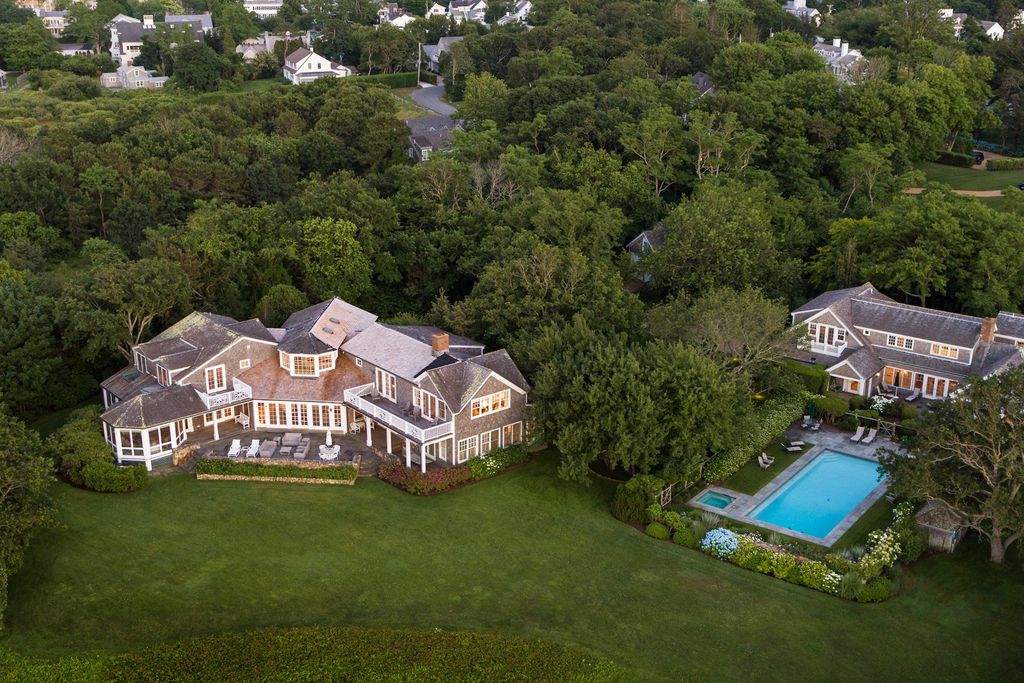 Tranquil Waterside Retreat: Edgartown, Massachusetts Private Compound Available at $20.5 Million