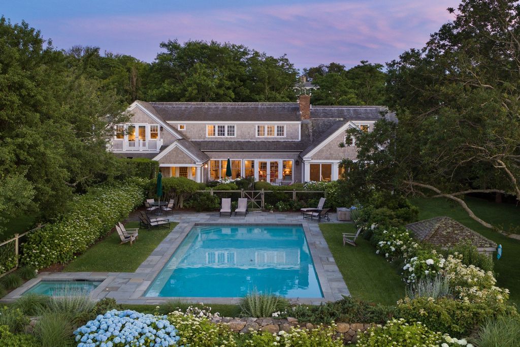 Tranquil Waterside Retreat: Edgartown, Massachusetts Private Compound Available at $20.5 Million