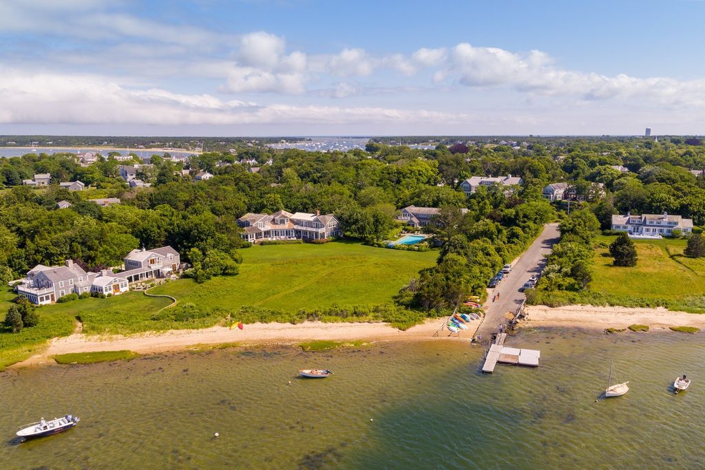 Tranquil Waterside Retreat: Edgartown, Massachusetts Private Compound Available at $20.5 Million