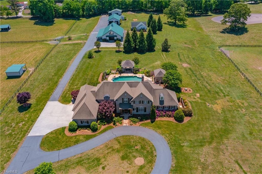 Ultimate Equestrian Paradise in Advance, North Carolina: Turn-Key Estate Boasting Elegance, Priced at $2.3 Million
