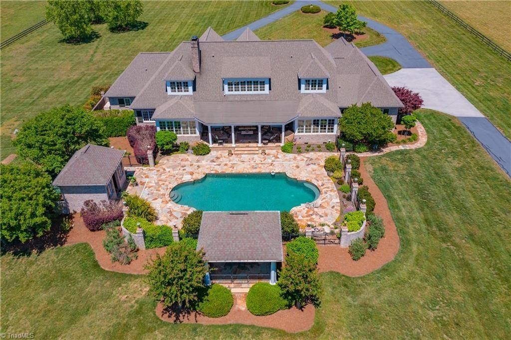 Ultimate Equestrian Paradise in Advance, North Carolina: Turn-Key Estate Boasting Elegance, Priced at $2.3 Million