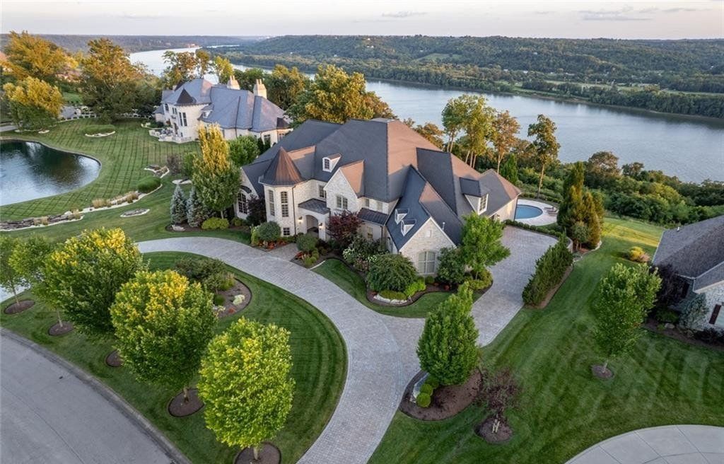 Unmatched Property: Riverside Brick & Stone Home in Cincinnati, Ohio Priced at $4.995 Million