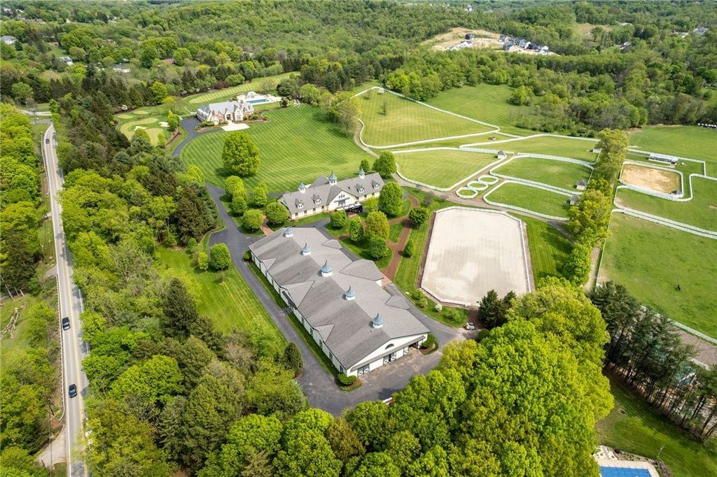 Unveiling 'Oak Grove': Magnificent Equestrian Estate Showcasing a  European-Style Mansion in Pennsylvania, Offered at $28.876 Million