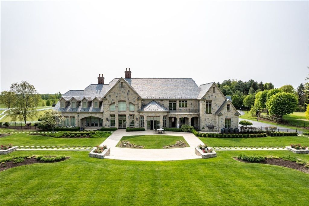 Unveiling 'Oak Grove': Magnificent Equestrian Estate Showcasing a  European-Style Mansion in Pennsylvania, Offered at $28.876 Million