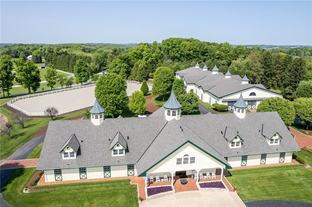 Unveiling 'Oak Grove': Magnificent Equestrian Estate Showcasing a  European-Style Mansion in Pennsylvania, Offered at $28.876 Million