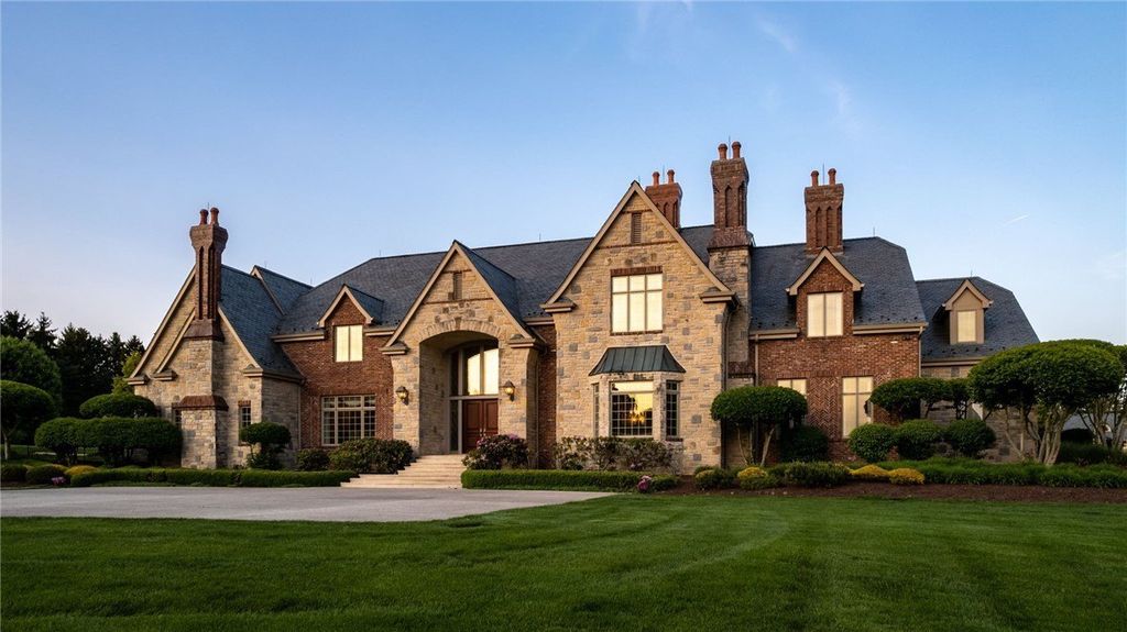 Unveiling 'Oak Grove': Magnificent Equestrian Estate Showcasing a  European-Style Mansion in Pennsylvania, Offered at $28.876 Million