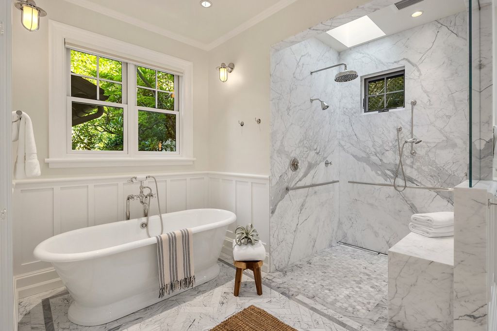 Washington's Coastal Gem: Architectural Masterpiece on White Sand along Manzanita Bay Shoreline, Listed at $7.8 Million