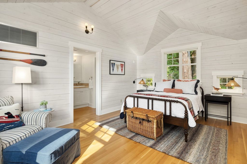 Washington's Coastal Gem: Architectural Masterpiece on White Sand along Manzanita Bay Shoreline, Listed at $7.8 Million