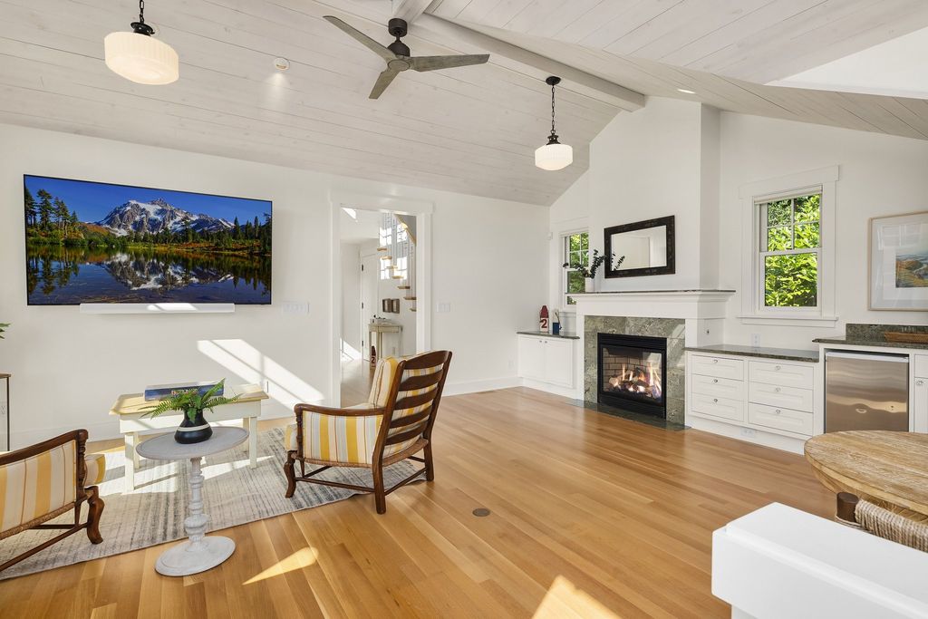 Washington's Coastal Gem: Architectural Masterpiece on White Sand along Manzanita Bay Shoreline, Listed at $7.8 Million