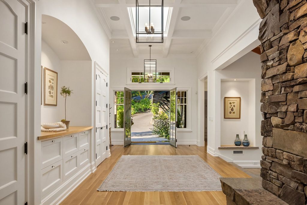 Washington's Coastal Gem: Architectural Masterpiece on White Sand along Manzanita Bay Shoreline, Listed at $7.8 Million