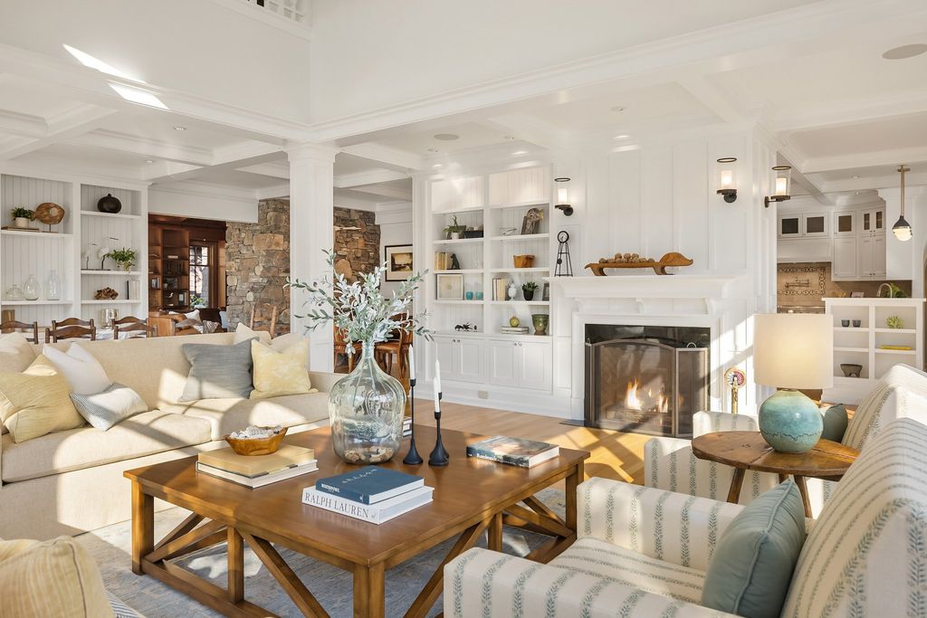 Washington's Coastal Gem: Architectural Masterpiece on White Sand along Manzanita Bay Shoreline, Listed at $7.8 Million