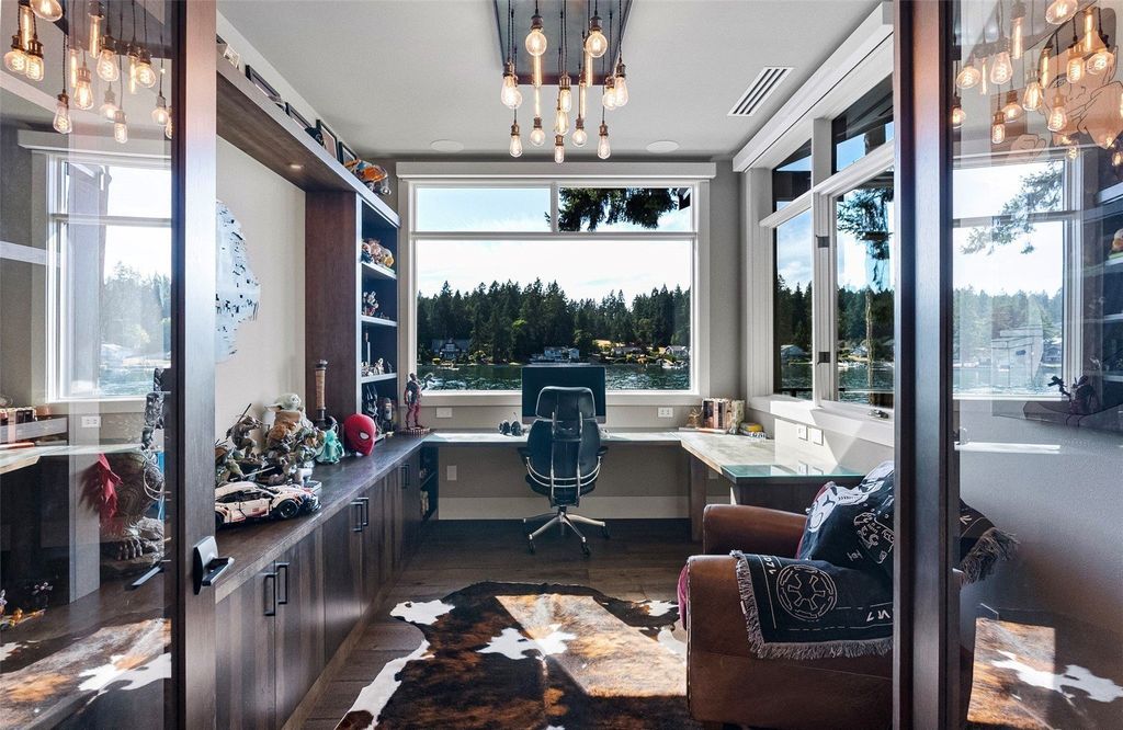 Waterfront Haven with Private Dock and Mountain Views in Gig Harbor, Washington Priced at $5.95 Million