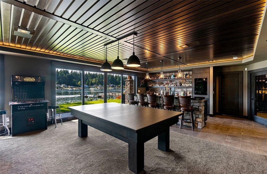 Waterfront Haven with Private Dock and Mountain Views in Gig Harbor, Washington Priced at $5.95 Million