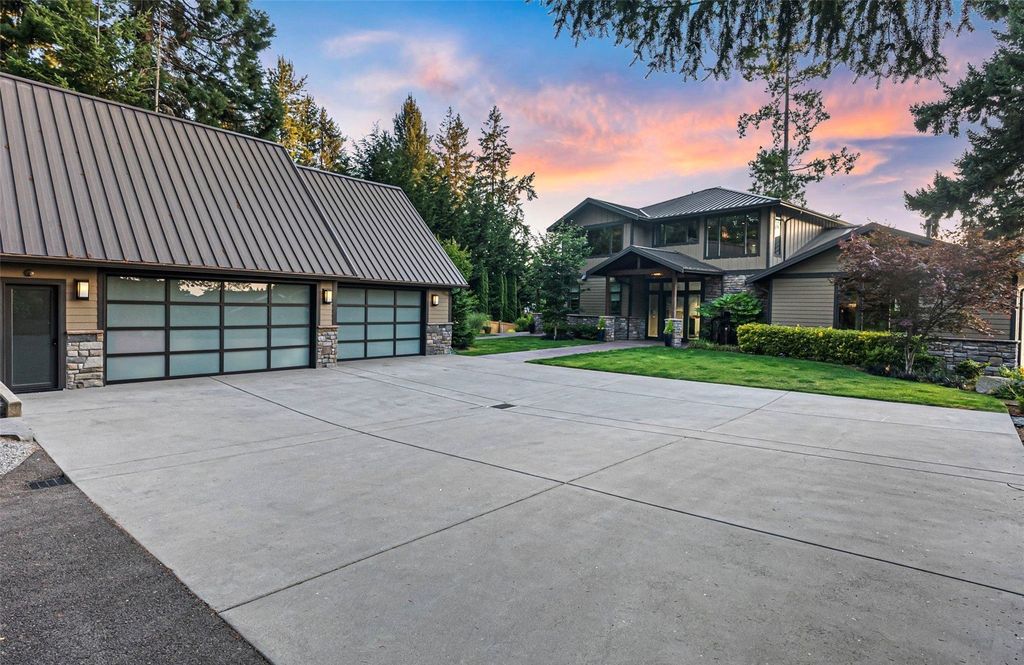 Waterfront Haven with Private Dock and Mountain Views in Gig Harbor, Washington Priced at $5.95 Million