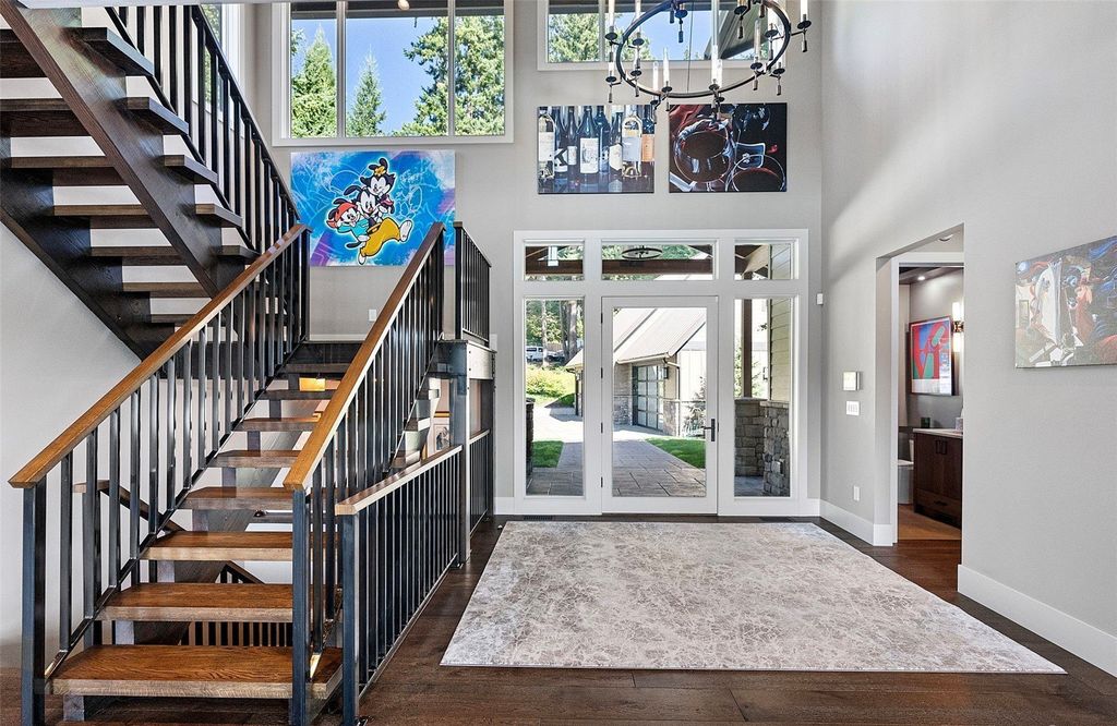 Waterfront Haven with Private Dock and Mountain Views in Gig Harbor, Washington Priced at $5.95 Million