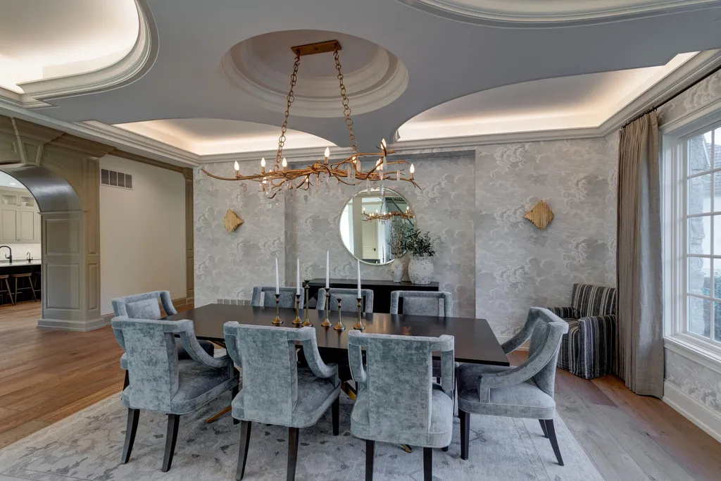 11101 Hawthorn Ridge Home in Fishers, Indiana. Explore the breathtaking elegance of 11101 Hawthorn Ridge, a custom-designed estate in Hamilton Proper. Nestled on over 6 acres of meticulously landscaped grounds, this gated residence offers unparalleled privacy and sophistication.