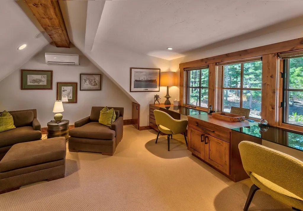 12223 Pete Alvertson Drive Home in Truckee, California. Escape to the serene beauty of Lake Tahoe in this stunning home that offers a fresh perspective on the classic mountain retreat. With a harmonious blend of modern updates and rustic charm, this property is a true gem in one of the most picturesque settings in the world.