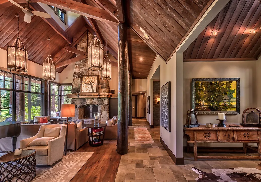 12223 Pete Alvertson Drive Home in Truckee, California. Escape to the serene beauty of Lake Tahoe in this stunning home that offers a fresh perspective on the classic mountain retreat. With a harmonious blend of modern updates and rustic charm, this property is a true gem in one of the most picturesque settings in the world.