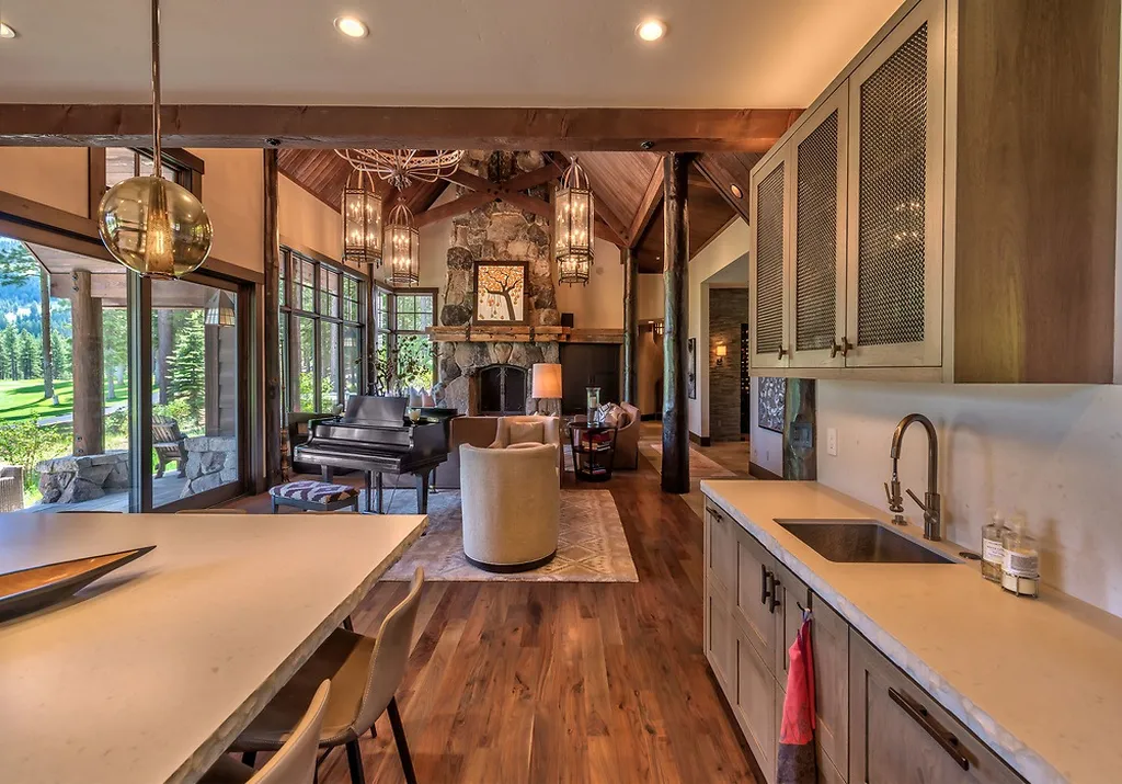 12223 Pete Alvertson Drive Home in Truckee, California. Escape to the serene beauty of Lake Tahoe in this stunning home that offers a fresh perspective on the classic mountain retreat. With a harmonious blend of modern updates and rustic charm, this property is a true gem in one of the most picturesque settings in the world.